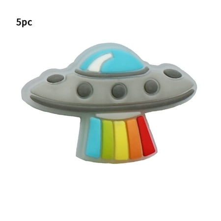 

5pcs Men Women Kids Adults Cute Gift For Croc PVC Shoe Charm Home Mini Glowing