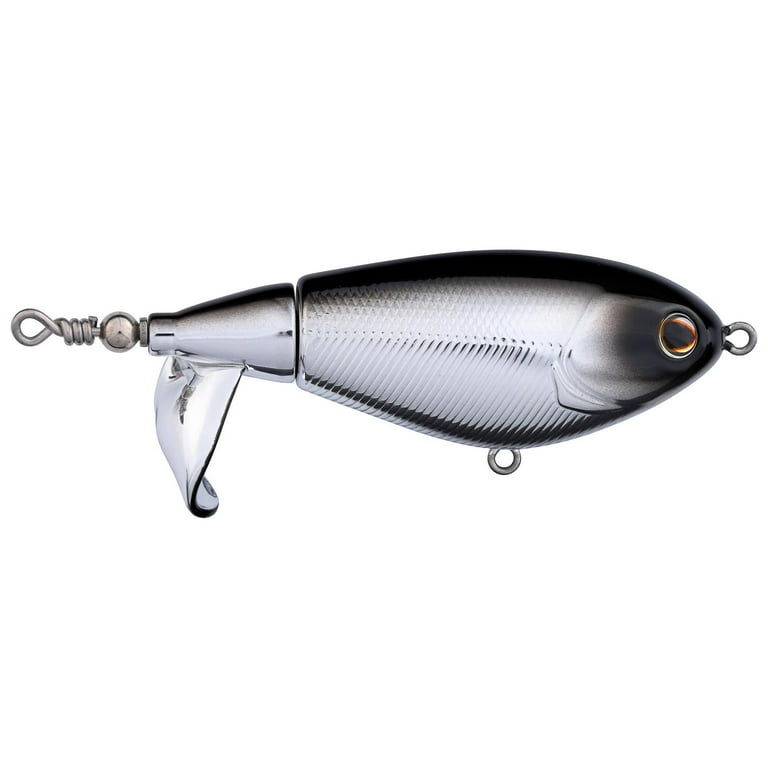 ピーチスノウ【リーディングーボトル】 Berkley Choppo Topwater Fishing Lure, Black Chrome, Size 120