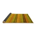 thumbnail image 2 of Ahgly Company Indoor Square Oriental Yellow Modern Area Rugs, 6' Square, 2 of 4