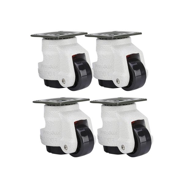 Nivelación De Nailon De 360 Grados, Equipo Omnidireccional, Ruedas De Apoyo, 330 Libras, Ruedas De Nivelación De Máquina De Servicio Pesado Para Gabinetes Electrónicos, Equipo De Taller 4 Ruedas Cateissary TO004495-00
