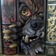 thumbnail image 3 of 2PCS Bookend Resin Devil Peeping Bookshelf Esculturas Adornos, 3 of 9