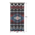 thumbnail image 5 of Colorful Geometric Triangle Chevron Pattern Shower Curtain 36"x72" ,Bathroom Decorative Shower Curtains Set with 12 Hooks,Modern Waterproof Washable Shower Curtain, 5 of 6