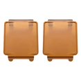 thumbnail image 1 of 4 Pcs 3 Inch Amber Led Pod Covers Square Led Light Bar Covers Led Cube Covers Protective Light Bar Lens Covers, 1 of 7