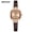 Coffee Rose Gold_Diamonds, variant on Retro Style Ladies Watch – Square Dial, Waterproof, Casual Leather Band