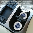 thumbnail image 6 of Thirstystone "Indigo Scallop" Single Absorbent Stone Car Coaster, 6 of 6