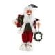 thumbnail image 3 of Figura de Papá Noel de pie, adorno tradicional para mesa, decoración navideña. 50 centímetros, 3 of 9