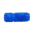 thumbnail image 1 of keepw 5'' Embossed Paint Roller Sleeve Wall Stencil Brush Flower Pattern Decor #23 Blue Type 6, 1 of 6