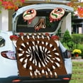 thumbnail image 6 of Halloween Trunk or Treat, Large Halloween Car Decorations kit, Monster Face Decor for SUV and Truck Car Sticker, for Garage Door Decor, Party Supplies for Outdoor, 6 of 6