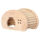 thumbnail image 2 of Casa de madera para hámster, escondite, jaula de bricolaje, casa para jerbos, juguete para correr para animales pequeños forma de huevo, 2 of 9