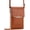 Brown, variant on Pinklizecosh Touchscreen Crossbody Phone Wallet, Trendy Minimalist Elegant Women's Touchscreen Crossbody Phone Wallet