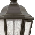 thumbnail image 5 of 3 Light Large Outdoor Hanging Lantern in Traditional Style 10 inches Wide By 19.5 inches High-Oil Rubbed Bronze Finish-Incandescent Lamping Type, 5 of 5