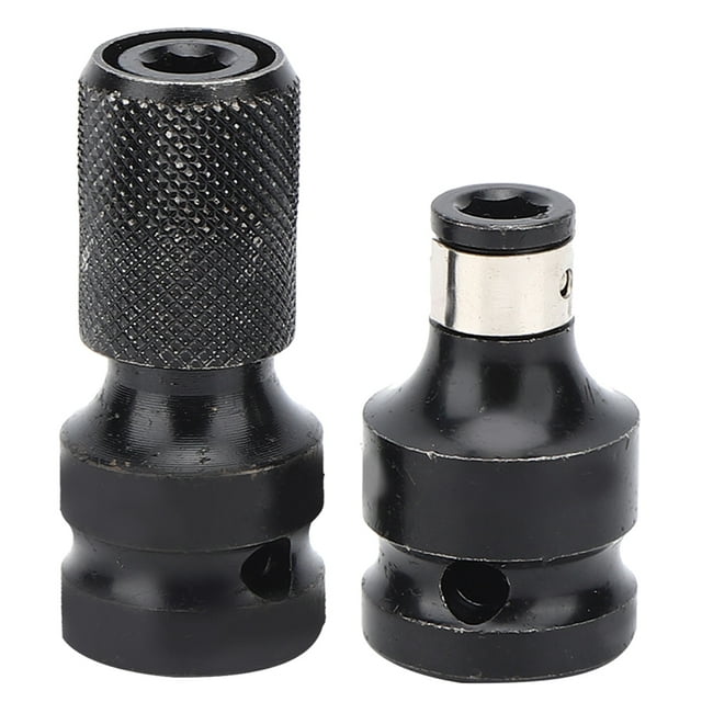 Adaptador de vástago hexagonal Jadeshay Adaptador de mandril 1/2 1/4 de pulgada A