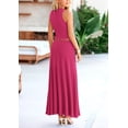thumbnail image 2 of Conjunto de 2 Piezas con Falda Maxi para Mujer PRETTYGARDEN en Rojo Rosado XL, 2 of 7