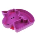 thumbnail image 4 of OULII Durable Silicone Unicorn Divided Plate with Large Base Non Slip Design, 4 of 8