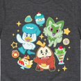 thumbnail image 3 of Pokémon - Sprig Fuec Quax Cafe - Boys Youth Short Sleeve T-Shirt, 3 of 5