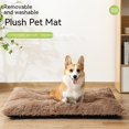 thumbnail image 3 of Estera de cama para gatos autocalentable, almohadilla para gatos para gatos de interior 2 en 1, lavable a máquina, felpa suave, cama térmica para mascotas de otoño e invierno-70*50*8cm, 3 of 5