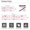 thumbnail image 3 of Yayeee Faucet Mat for Kitchen Sink 14.7" Diatomite Long Splash Guard Pad, Hand Drawn Hearts, 3 of 7