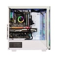 thumbnail image 4 of Velztorm Gladio Custom Built Powerful Gaming Desktop PC White (AMD Ryzen 9 5900X 12-Core, 32GB RAM, 512GB PCIe SSD + 2TB HDD (3.5), Radeon RX 6700 XT, Wifi, Bluetooth, 2xUSB 3.0, 1xHDMI, Win 10 Home), 4 of 7