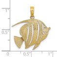 thumbnail image 2 of FJC Finejewelers 14k Yellow Gold Fish Charm, 2 of 5
