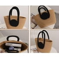 thumbnail image 2 of Kukuzhu Beach Bag for Women Handwoven Tote Bag Large Stylish Handbag Shoulder Bag for Travel Vacation, 2 of 6