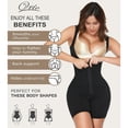 thumbnail image 5 of QRIC Fajas Colombianas Reductoras y Moldeadoras Postparto Full Bodysuit Shapewear Waist Slimming Body Shaper Girdles for Women Compression Garments (S-3XL), 5 of 6