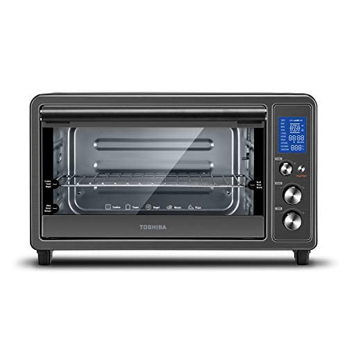 NEW! Toshiba AC25CEW-BS Toaster Oven, 6-Slice Bread, 12-Inch Pizza, hotsell Black