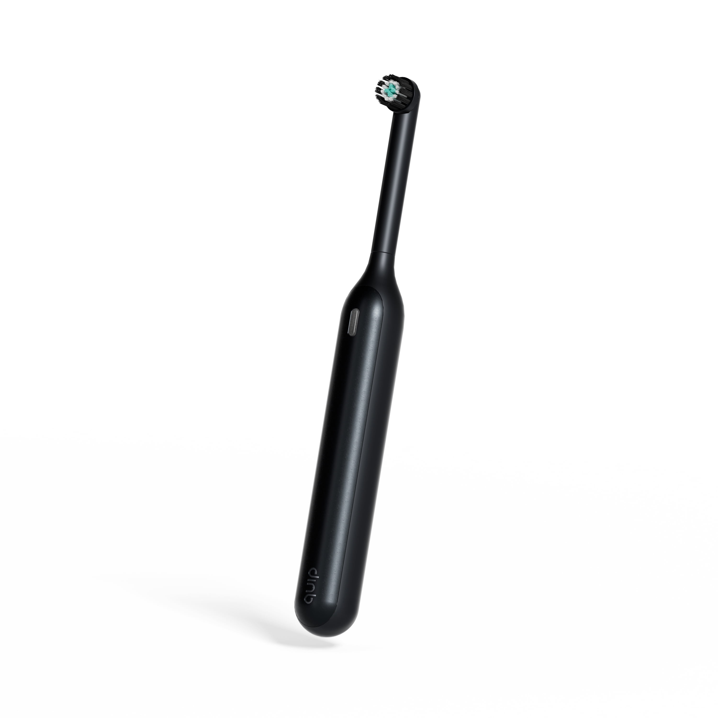 Quip Rev Oscillating Rechargeable Electric Toothbrush, Adult Compact Head, Black Night