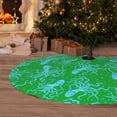 thumbnail image 6 of Lsque Octopus1 Print Christmas Tree Skirt, Tree Skirt with Ties or Velcro, Perfect for Holiday Decorations, Halloween, and New Year-30", 6 of 7