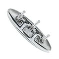 thumbnail image 1 of Boat Folding Cleats, 316 Stainless Steel Flip-up Marine Dock Rope Cleats Stainless Steel With Bolts And Nuts ,Compact Safe Design, 1 of 4