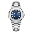 thumbnail image 1 of Reloj azul ultradelgado impermeable para hombre, 1 of 4