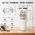 thumbnail image 3 of Mothers Day Gifts for Gigi,40 oz Gigi Tumbler with handle Lid and Straw, Best Gigi Ever Vacuum Insulated Travel Coffee Mug CupTumbler, 3 of 6