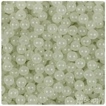 BeadTin Night Glow-in-the-Dark 6mm Round Craft Beads (500pcs)