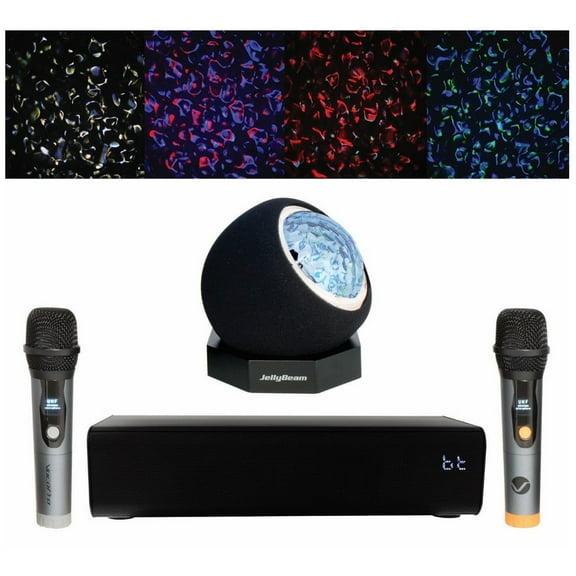 Vocopro KBOXGO Bluetooth Karaoke W Two Mics Led