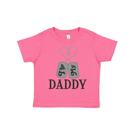 

Inktastic Daddy Military Family Childs Gift Gift Toddler Boy or Toddler Girl T-Shirt