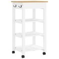 thumbnail image 5 of vidaXL Kitchen Trolley MONZA 48x40x90 cm Solid Wood Pine, 5 of 5