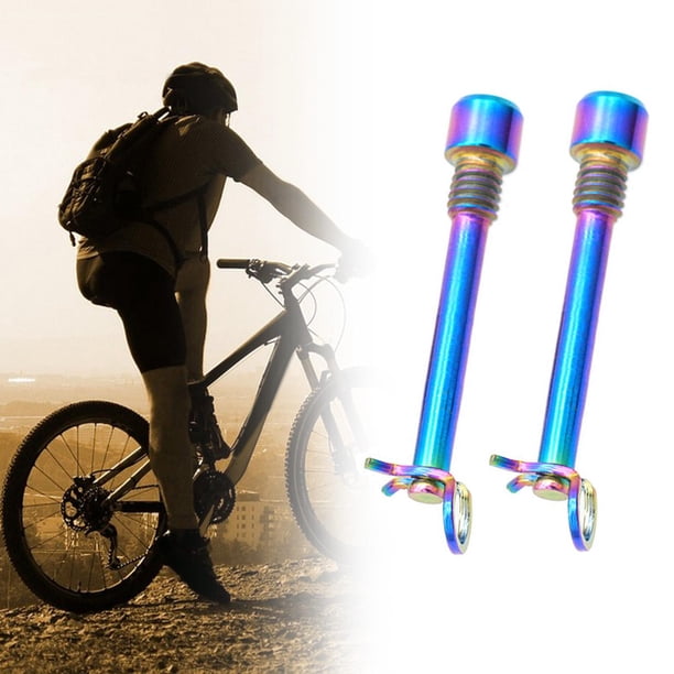 Pernos de freno de disco de bicicleta perfecl 2 piezas pernos de Abrazadera de freno tornillos M4 multicolor