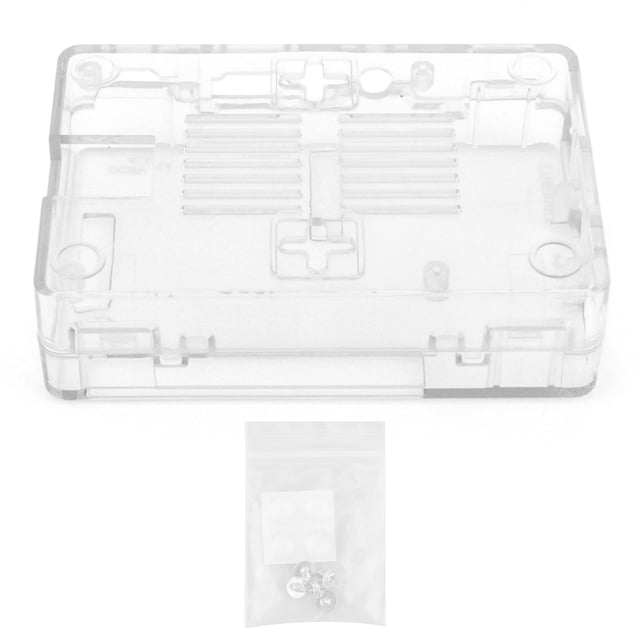 Caja protectora para Raspberry Pi, funda protectora transparente esmerilada Funda para Raspberry Pi Funda transparente para Raspberry Pi de alta capacidad