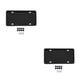 thumbnail image 1 of Riwesomey Kit de marco de matrícula de coche Universal, soporte de matrícula montado en tornillo para vehículo de camión, soporte para automóvil, 1 Type1 NO1 Riwesomey CBP254389, 1 of 6