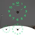 thumbnail image 1 of Xihbxyly Reloj de Pared con Espejo, Diseño Silencioso Sin Tictac, Esfera Acrílica Grande, Elegante Decoración para El Hogar, Bajo Consumo, Fácil de Instalar, Varios Tamaños, 40 X 40 Cm, 60 X 60 Cm, 9, 1 of 6