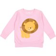 thumbnail image 2 of Inktastic Happy Lion Toddler Sweatshirt, 2 of 4
