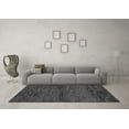thumbnail image 3 of Ahgly Company Indoor Rectangle Abstract Gray Modern Area Rugs, 2' x 3', 3 of 4
