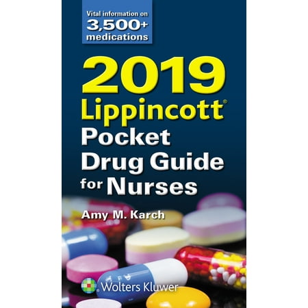 2019 Lippincott Pocket Drug Guide for Nurses (Best Pocket Pussy 2019)