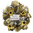 thumbnail image 1 of Corona De Abeja Girasol Arte De La Pared Decoración Abeja Día Corona Para El Hogar Granja Puerta Delantera Porche Decoración Monstrate HA035064-00, 1 of 6