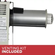 Ashley Hearth 25,000 BTU Direct Vent Propane Wall Heater, Model DVAG30L, Cream