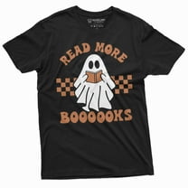 Teacher Halloween Funny Shirt Read More Booooks Books Boo School Tee Shirt