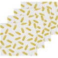 thumbnail image 2 of SKYSONIC 4PCS Yellow Leaves Towels Cotton Washcloths Set,Quick Drying & Absorbent Soft Bathroom Hand Towel Lightweight & Portable Fingertip Towel, 2 of 7