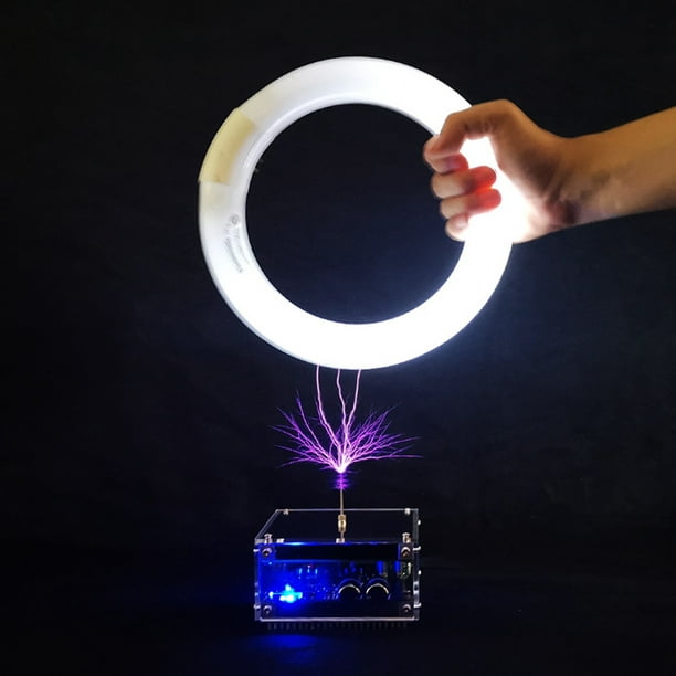 Multifonctionnel Électronique Audio Musique Tesla Bobine Module Plasma  Haut-Parleur Son Solide Science Jouet Expérimental Avec Bt 