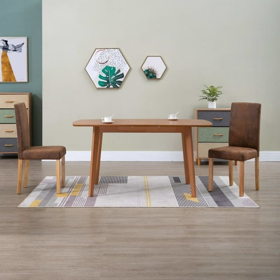 vidaXL Dining Chairs 4 pcs Gray Faux Leather, 249213