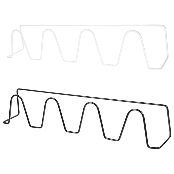 BESTYASH 2- Mounted Bathroom Slipper Rack and Shoe Holder for Entryway Storage and Organization