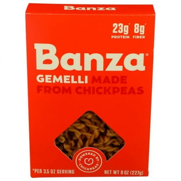 2X - Banza Chickpea Gemelli Pasta 8 oz